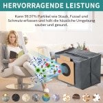 Cosensi - Stofzakken voor robotstofzuigers - Set van 8 zakken - Compatibel met eufy Clean X8 Pro/X10 Pro Omni - Extra grote capaciteit