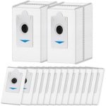 Cosensi - Vervangende Stofzakken voor Robotstofzuigers x15 - Met Koolstoffilter - Geschikt voor ECOVACS DEEBOT X5 en X2 modellen - Wegwerpzakken - 3-Lagen Filtratie - Set van 15 stuks