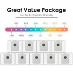 Cosensi - Vervangende stofzakken voor Robotstofzuiger - 9 stuks - met actieve koolstof