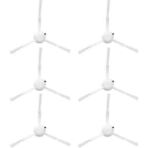 Cosensi - Vervangende zijborstels 6-pack voor robotstofzuigers - Xiaomi X20+, Xiaomi X10+, Dreame L10s Ultra, L10 Ultra, L10 Prime, L10s Pro Gen 2, S10, S10 Pro, S20, S20 Pro - Duurzame borstels met goede prestaties.
