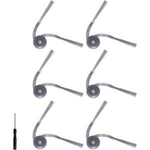 Cosensi - Zijborstels voor robotstofzuigers - geschikt voor Roborock Q revo - Vervangende borstels - Hoge kwaliteit - Duurzaam.