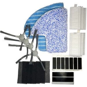 D2-Series Accessoiresset - Geschikt Voor CleanDays Robotstofzuiger D2-Series - Onderhoudsset - 19 delig - Geschikt voor D2-001 en D2-007