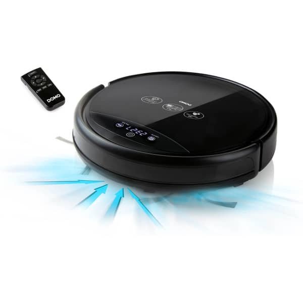 DOMO DO7293S Robotstofzuiger - Afstandsbediening - Zwart