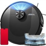 DailySupplies® Dweilrobot - Dweilsysteem - Vloerreiniger - Met App - Zwart