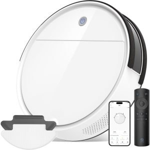 DailySupplies® Robotstofzuiger met Laadstation - Robotstofzuigers Huisdieren - Stofzuiger - Wit