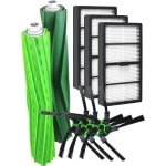 Dparts vervangingsset geschikt voor iRobot Roomba - voor S9 en S9+ - 3x HEPA filter - 3x zijborstel - 2x rubberen borstels - robotstofzuiger onderdelen - vervangkit - nr. 4655986