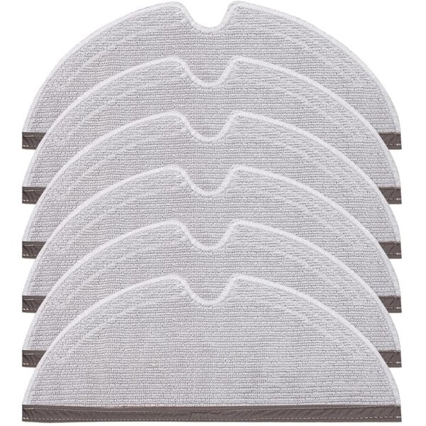 Dweil - geschikt voor Roborock Q7+ Q7 Max+ robotstofzuiger - Accessoireset 6 dweilen (6 stuks)