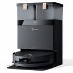 ECOVACS - DEEBOT X8 Pro omni - Stofzuig en dweilrobot (zwart) - 18.000 Pa zuigkracht- Zelfreinigende Robotstofzuiger met Warmwater - Dweilsysteem - Automatisch Leegstation - Geschikt voor dierenharen