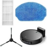 Ecopulse onderdelen - 1x HEPA-filter - 1x Mob - 1x Brush - 1x Stofzak - Robotstofzuiger - Skoov