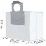 Één stofzak, geschikt voor de Roborock robotstofzuigers G10S/G20/Q7 Max/Q5/S7 MaxV.