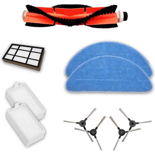 Efzaki Onderdelen Set - 10 Stuks - Geschikt voor Roboo modellen Robotstofzuigers - RAC33