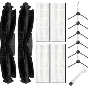 Fixbetter Accessoireset voor Honiture Q6 Pro, voor Airrobo T10+, voor Laresar L6 Pro Q6 Pro, voor Ultenic T10, voor Proscenic M8, M8 Pro Robotstofzuiger, reserveonderdelen