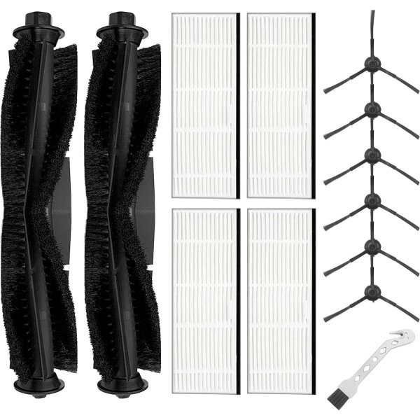 Fixbetter Accessoireset voor Honiture Q6 Pro, voor Airrobo T10+, voor Laresar L6 Pro Q6 Pro, voor Ultenic T10, voor Proscenic M8, M8 Pro Robotstofzuiger, reserveonderdelen