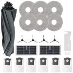 Geschikt voor Dreame L10s Pro Ultra Heat/ L10s Ultra Gen 2 accessoireset, reserveonderdelen voor robotstofzuigers