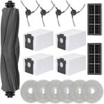 Geschikt voor Dreame X40 PRO Vervangingsonderdelenset voor robotstofzuigers Vervangende onderdelen-17 stuks