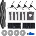 Geschikt voor Dreame X40 PRO Vervangingsonderdelenset voor robotstofzuigers Vervangende onderdelen-18 stuks