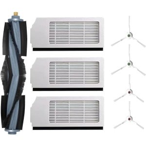 Geschikt voor ECOVACS DEEBOT T10 Plus Robotstofzuiger Hoofdborstel Zijborstel Filter Reserve-accessoire