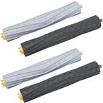 Geschikt voor Jajadeal borstelaccessoire voor iRobot Roomba 800 en 900 serie, Robotstofzuiger 860 861 865 866 870 871 880 885 886 890 900 960 966 980 met 4 rubberen borstels