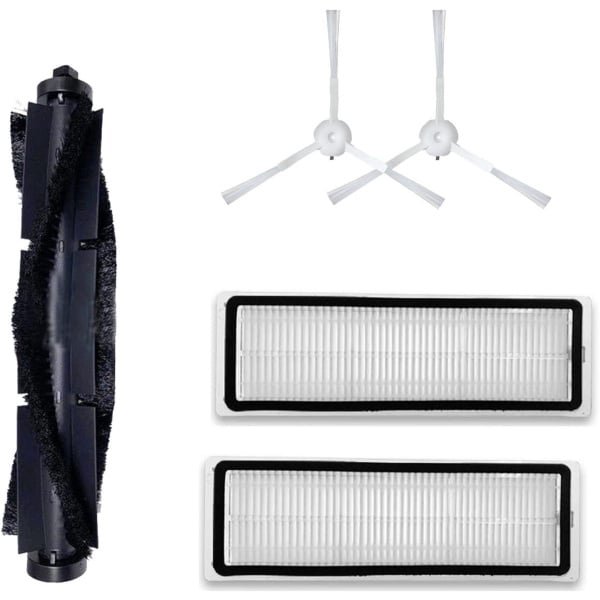 Geschikt voor Vervangende onderdelen Accessoires Kit Compatibel met 360 S5 S7 Robotstofzuiger- 1 Hoofdrolborstel 2 Zijborstels 2 HEPA-filters-Stofzuigeraccessoires