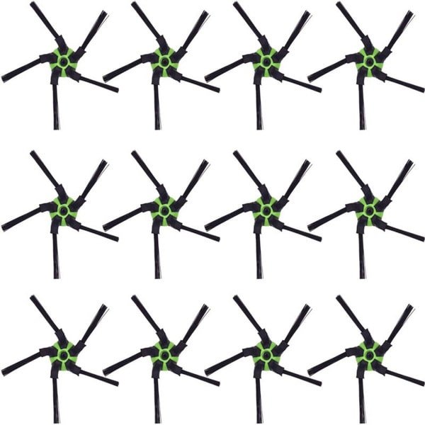 Geschikt voor irobot roomba S9 S9+ Vervangende zijborstelset voor robotstofzuiger-12 stuks