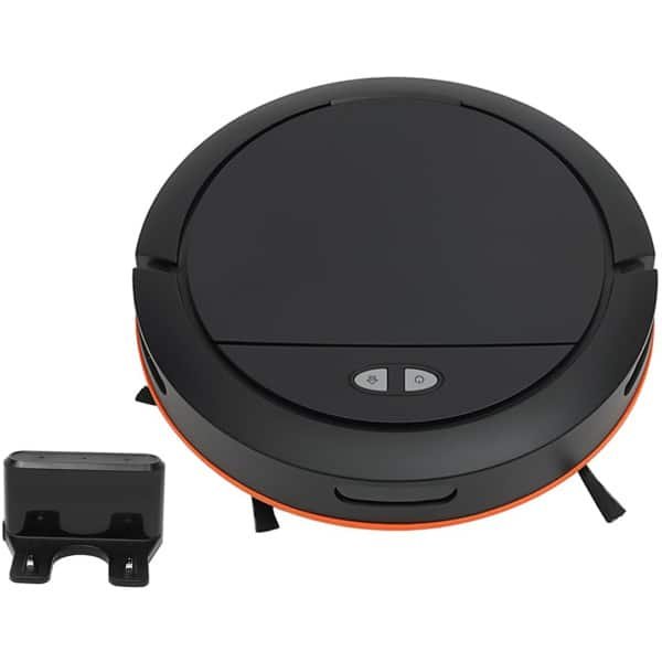 Gloovon® Robotstofzuiger met Dweilfunctie - Ideaal voor Dierenharen & Harde Vloeren - Slimme App Controle - Zwart