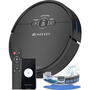 Heevey Robotstofzuiger met dweilfunctie - Automatisch oplaadstation - Dweilrobot - Robotstofzuiger huisdieren
