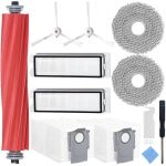 Hoofd- en zijborstels - stofzakken en HEPA-filters - set van 7 - geschikt voor robotstofzuigers