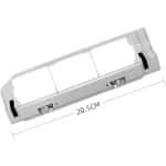 Hoofdborstelhoes compatibel met robotstofzuigers, vervangende accessoire voor verschillende modellen.