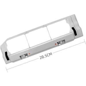 Hoofdborstelhoes compatibel met robotstofzuigers, vervangende accessoire voor verschillende modellen.