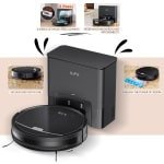 ILIFE V9Pro Robotstofzuiger met Zelfledigend Station en 3000Pa Sterke Zuigkracht