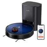 ILife T10S Robotstofzuiger - Met dweilfunctie - 60 Dagen handsfree schoonmaken - Stofzuigen en dweilen tegelijk - 150 min werktijd - Robotstofzuiger met dweilfunctie