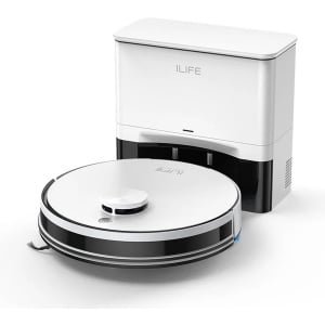 Ilife A30 Pro - Robotstofzuiger met dweilfunctie - 5000 Pa - 60 Dagen autonoom legen en laden - 180 min looptijd - Objectdetectie - Multi-floor mapping