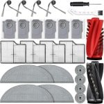 JGS Premium - Accessoires Set voor Robotstofzuiger - 26 stuks - Hoofdborstels, Stofzakken, Reinigingsdoeken, Zijwissers, Filters, Zijborstels, Reinigingsborstel, Schroevendraaier