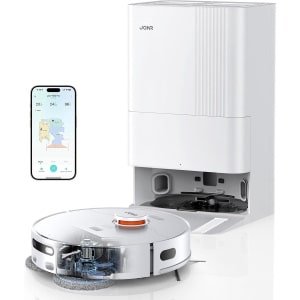 JONR T5 Pro Robotstofzuiger met Uitschuifbare Dweil - 8000Pa Zuigkracht, Automatische Reiniging & Drogen, AI LiDAR Navigatie