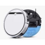 J&R Robotstofzuiger - 2 in 1 Robotstofzuiger - Dweilen en stofzuigen -Stofzuiger - App control - 300ml Stof - 250ml watertank - 3000Pa - WiFi - 120 minuten - Wit