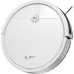 Je Huis Robotstofzuiger - ILIFE V20 met 5000 Pa Zuigkracht, Nat & Droog, LiDAR Navigatie, App & Afstandsbediening, Automatisch Opladen, 2,5 uur Accuduur - Wit.