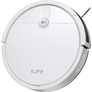Je Huis Robotstofzuiger - ILIFE V20 met 5000 Pa Zuigkracht, Nat & Droog, LiDAR Navigatie, App & Afstandsbediening, Automatisch Opladen, 2,5 uur Accuduur - Wit.