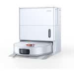 Jonr T5 Pro Gen 2 Robotstofzuiger met dweilfunctie - 15000Pa - 75 °C warme waterreiniging - 45 °C warme lucht snelle reiniging - AI - hindernisvermeiding & 360°-navigatie - Wit