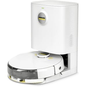 Kärcher RCV 5 Comfort Robotstofzuiger met dweilfunctie - Inclusief automatisch afzuigstation - LiDAR navigatie - 85 m²/u - Zuigkracht 5000 Pa - Looptijd accu 120 min - 66 dB(A) - App bediening - Tapijtsensor