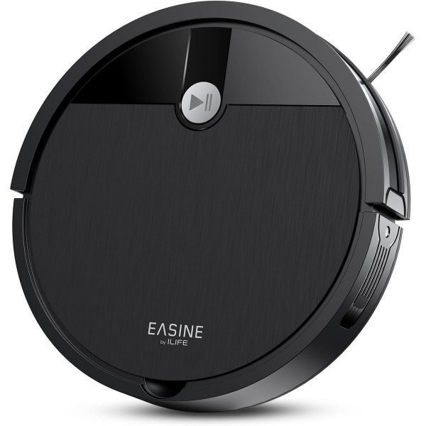 Krachtige Robotstofzuiger met Afstandsbediening voor Huisdierharen en Harde Vloeren