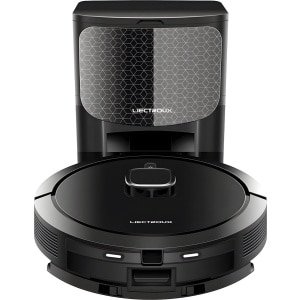 LIECTROUX® G7 - Robotstofzuiger met dweilfunctie - 6500PA Zuigkracht - Met leegstation - Speciaal voor Huisdieren - Met laadstation - LDS Laser navigatie