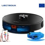 LIECTROUX® Model X6 Robotstofzuiger met Dweilfunctie - Bediening Via App - 6500Pa - LDS-Lasernavigatie