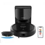 Liectroux G7 Robotstofzuiger met Dweilfunctie - 6500Pa Zuigkracht - Automatische Leegfunctie - LDS Laser Navigatie - Ideaal voor Huisdieren - Slimme Kaartfunctie