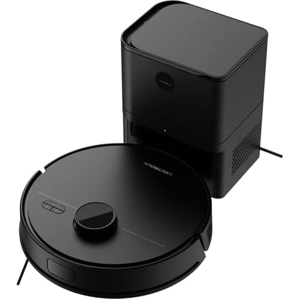 Liectroux M70 Pro Robotstofzuiger - Met LiDAR Navigatie en Zelfledigende Stofbak - 6500Pa Zuigkracht - 3-in-1 Stofzuigen, Vegen en Dweilen - Geschikt voor Harde Vloeren & Tapijt - App- en Spraakbesturing - Zwart