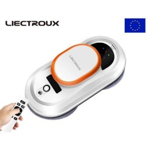 Liectroux® HCR-09 Robotramenwasser - Robot ruitenreiniger - Met afstandsbediening - 2800Pa zuigkracht - Auto Waterspray - Glasreiniger - Schoonmaken - Ruitenwasser - Frame Detectie - Raamrobot - Intense reiniging - Wit