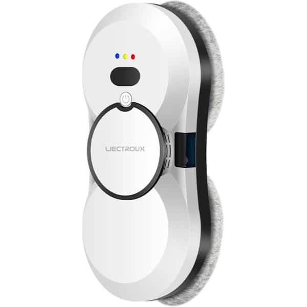 Liectroux® HCR-10 Robotramenwasser - Robot ruitenreiniger - Met afstandsbediening - 2800Pa zuigkracht - Auto Waterspray - Glasreiniger - Schoonmaken - Ruitenwasser - Frame Detectie - Raamrobot - Intense reiniging - wit