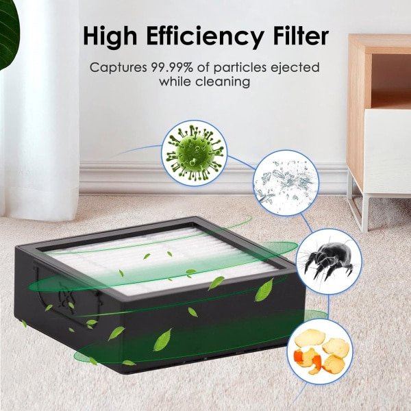 MarQuito.nl - HEPA-Filter iRobot Robotstofzuiger Combo J7+ plus/ Combo j9+/ Combo 10 Max (***NIET VOOR Roomba i7 i7+ J7 j7+ Plus i3 i3+ i2 i2+ i1 i1+ i4 i6 i6+ i8 i8+ E5 E6 E7, EVO, E I & J-serie***)