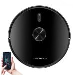 Mercadome® Robotstofzuiger - Stofzuigerrobot - Meervoudige kaartopslag - 6500Pa - 120 minuten - Zwart - 35x35x10 cm