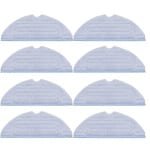 Microvezel Reinigingsdoeken - 8 Stuks Wasbaar en Herbruikbaar, Perfect voor Robotstofzuigers