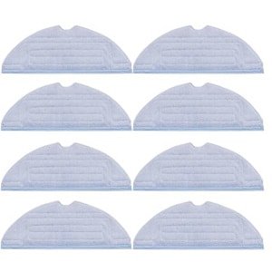 Microvezel Reinigingsdoeken - 8 Stuks Wasbaar en Herbruikbaar, Perfect voor Robotstofzuigers